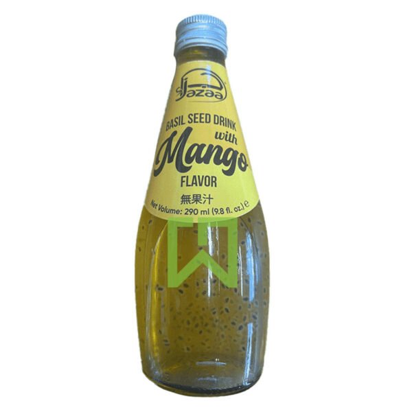 Basil Seed Drink With Mango Flavor Jazaa 290ml