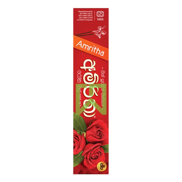 Incense Sticks Rose Amritha 1pkt