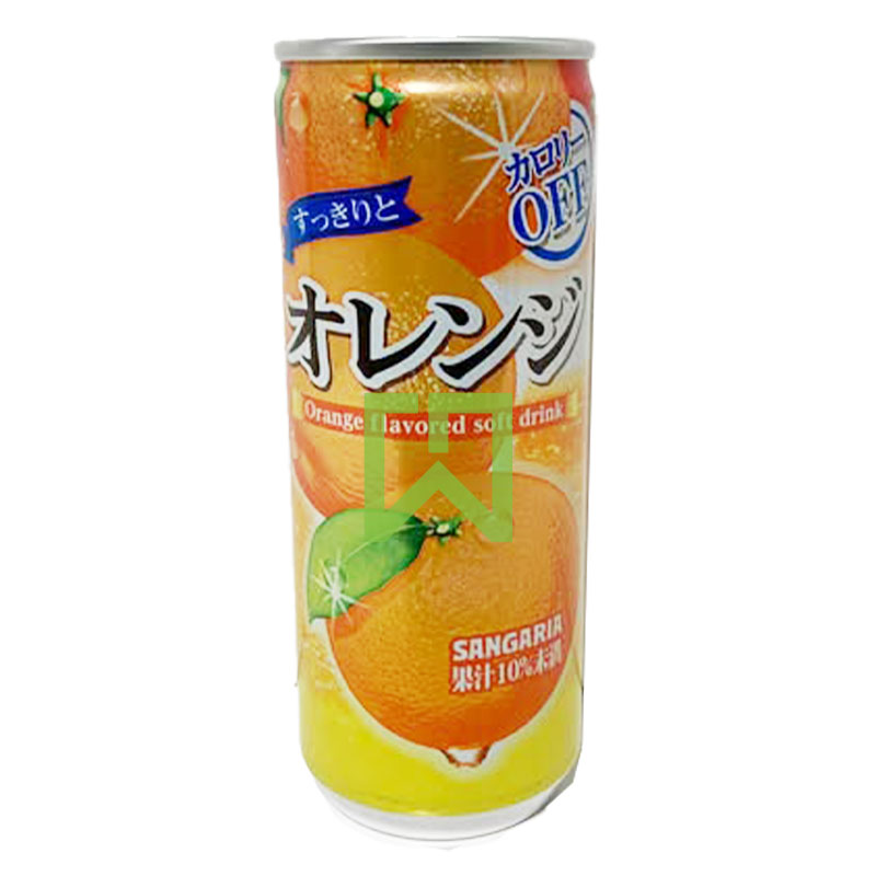 Orange Flavored Soft Drink Sangaria 240g
