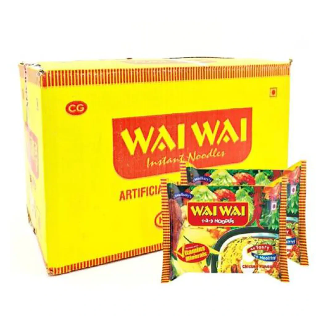 Chicken Flavourd Instant Noodles WAI WAI 30pcs Budget Pack