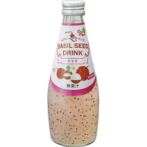 Lychee Drink with Basil Seeds Royal 290ml